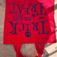 Halloween Trick or Treat Tote Bag
