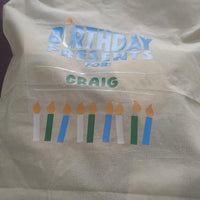 Personalised Birthday Gift Sack – Custom Gift Bag for Special Birthdays