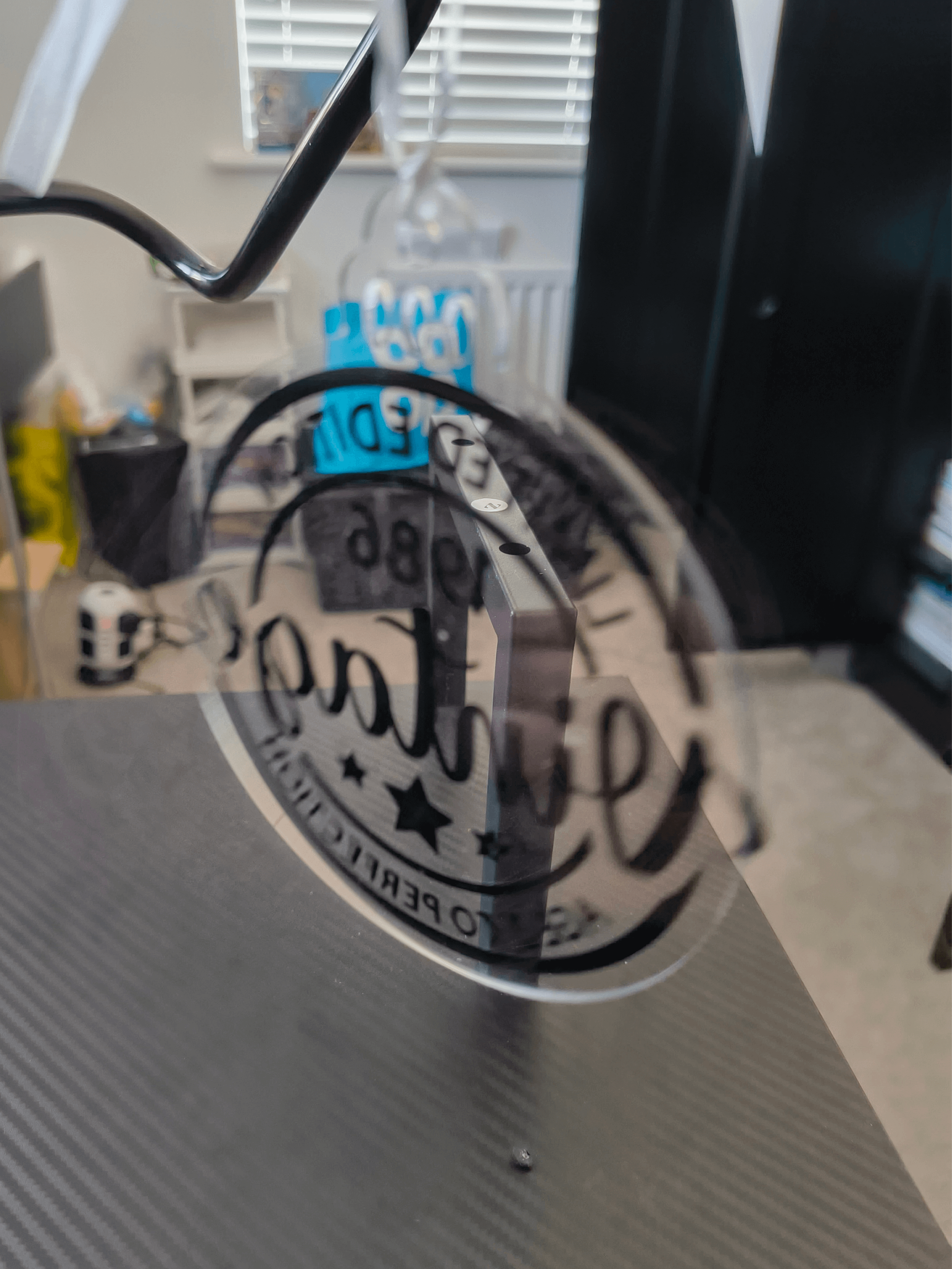 Personalized vintage year ornament featuring the text 'Aged to Perfection', perfect for birthday celebrations.