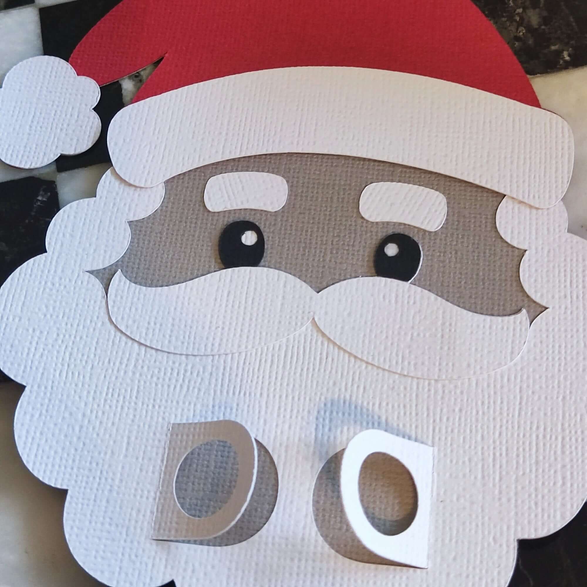 Santa Gift Card Holder – Handmade Christmas Money Envelope