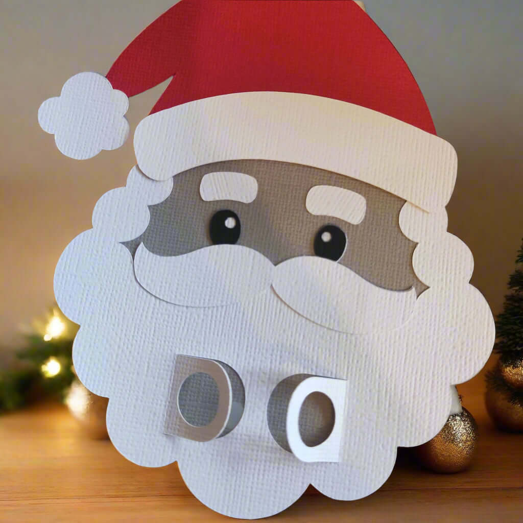 Santa Gift Card Holder – Handmade Christmas Money Envelope